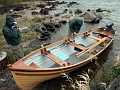 Setting up the boat for a angling trip
