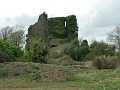The ruins of old Ballycurrin Castle